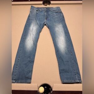 Levi's 505 Vintage Men's Classic Straight Blue Jeans- Y2K